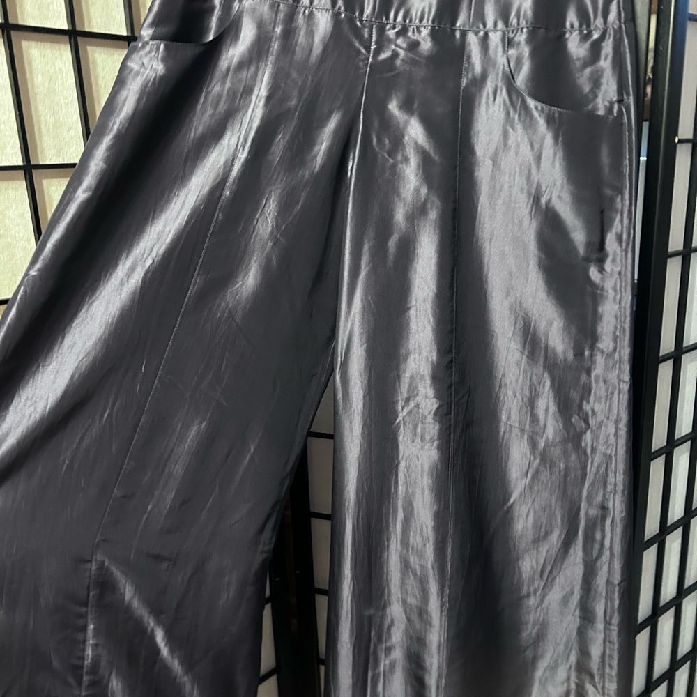 GIORGIO ARMANI Original.Special Occassion/Evening 100% SILK Fashionable Slacks.